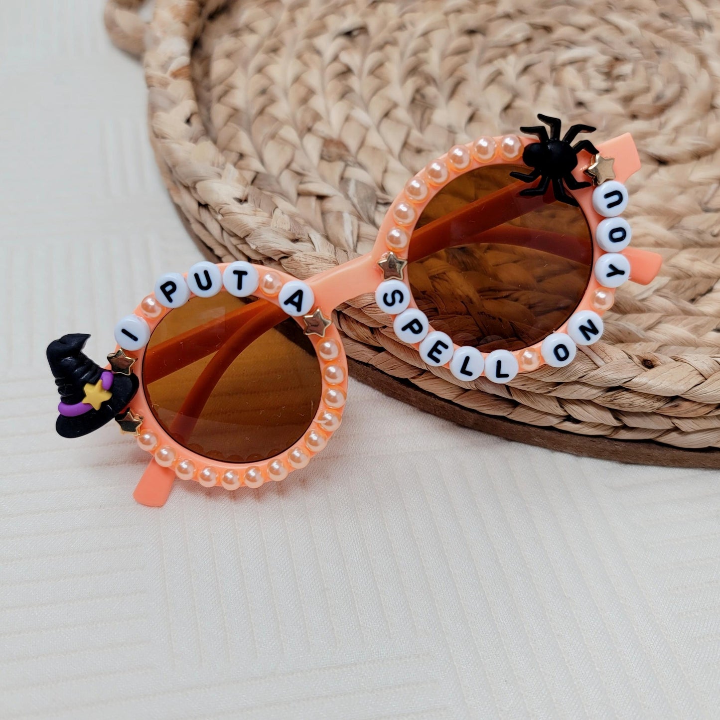 I Put a Spell On You Halloween Beaded Sunglasses