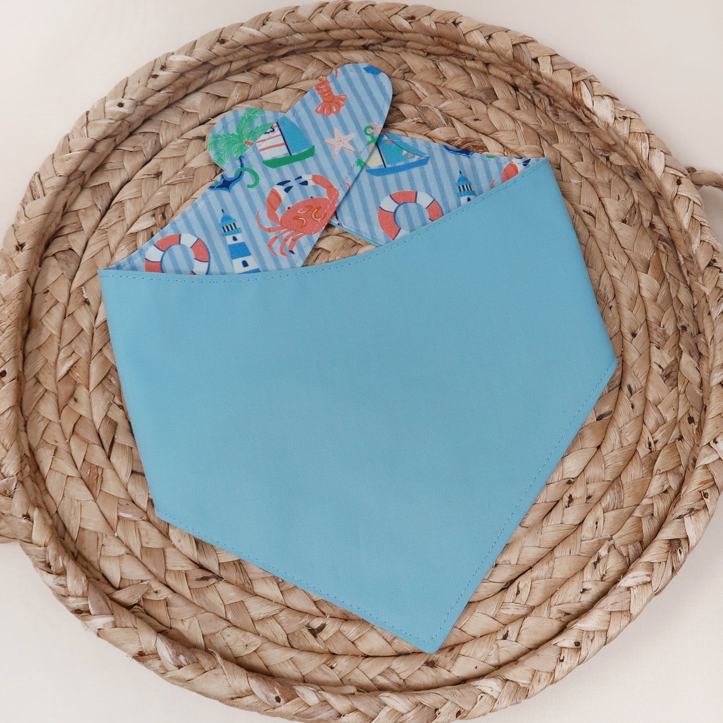 Nautical Seaside Dog Bandana