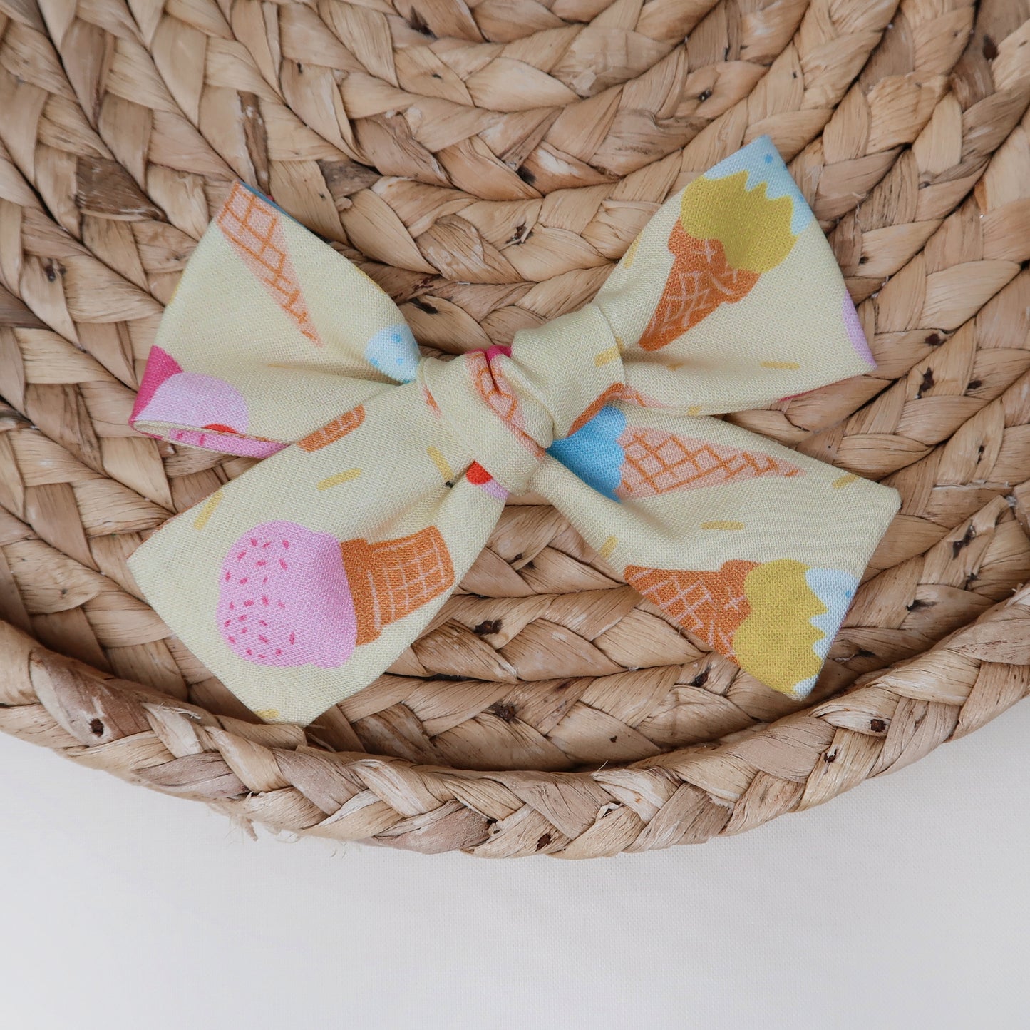 Ice Cream Hair Bow