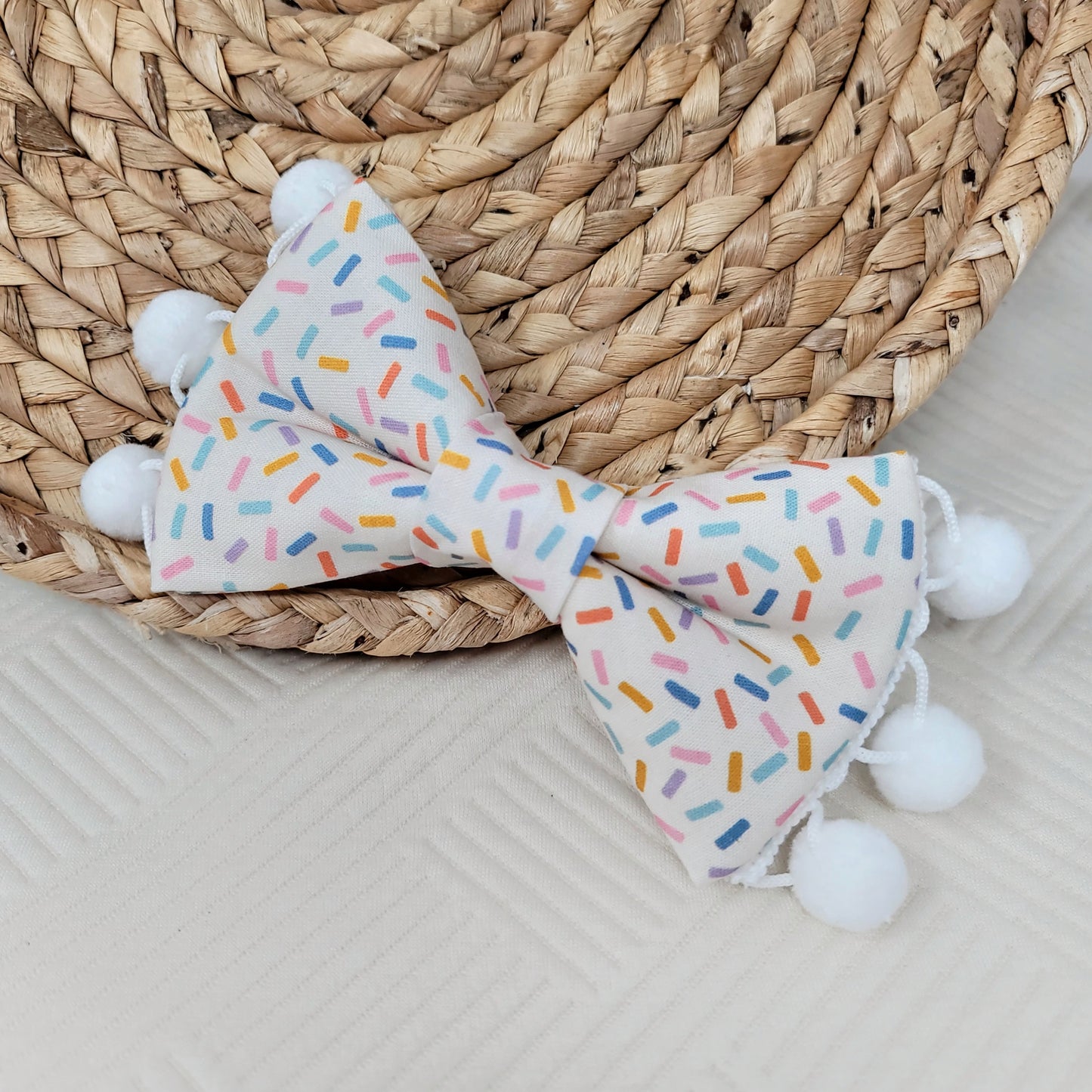 Sprinkle Dog Bow Tie