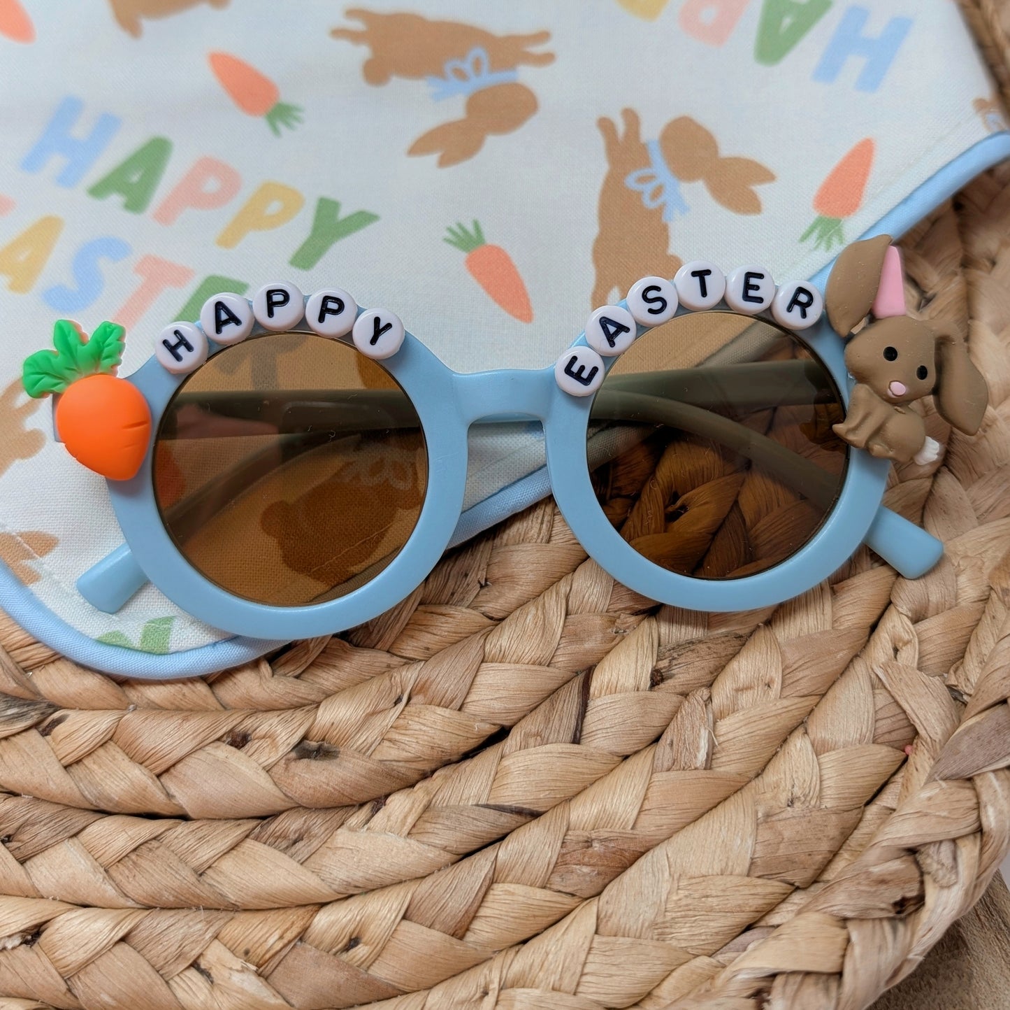 Happy Easter Beaded Sunglasses