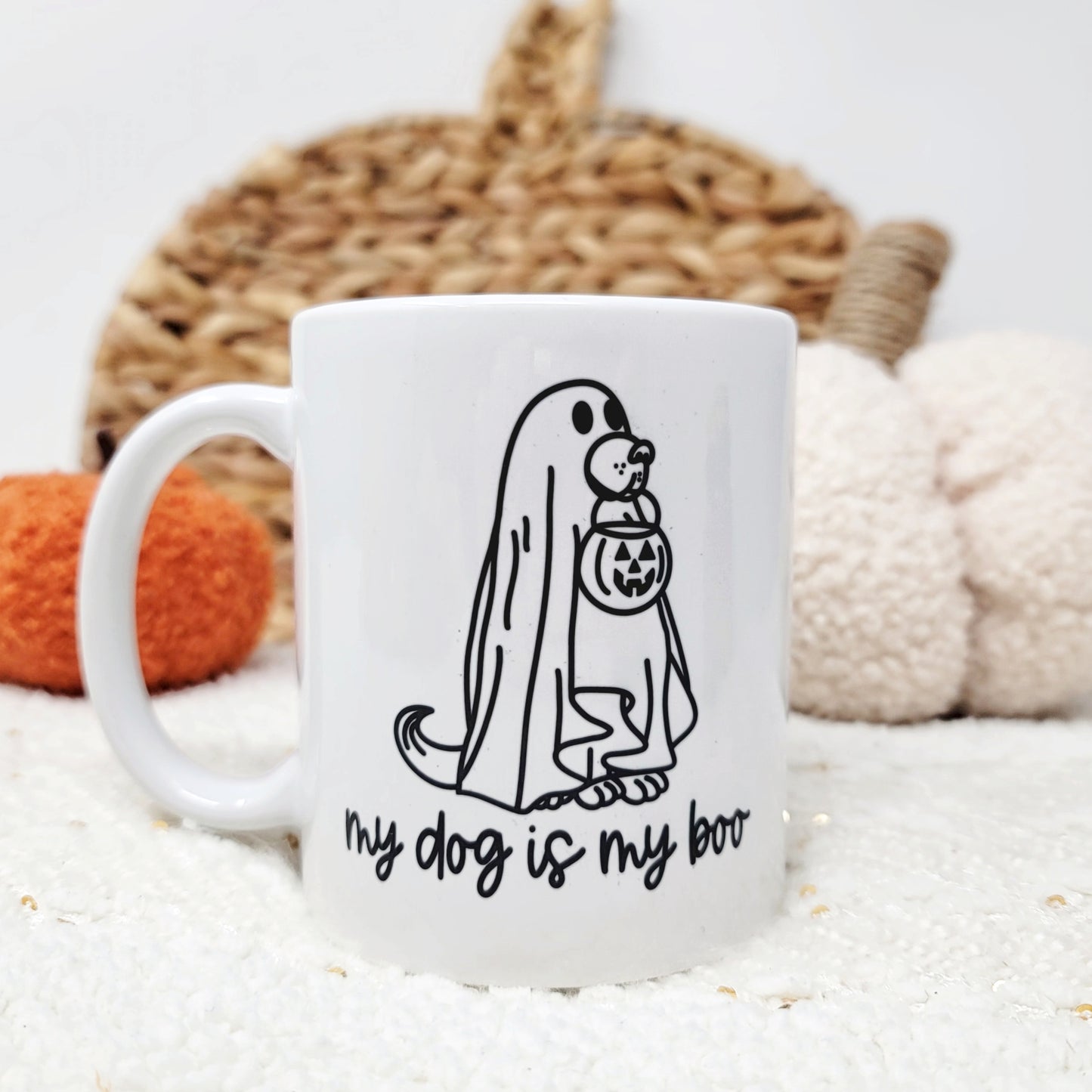 My Dog Is My Boo Coffee Mug 12 oz