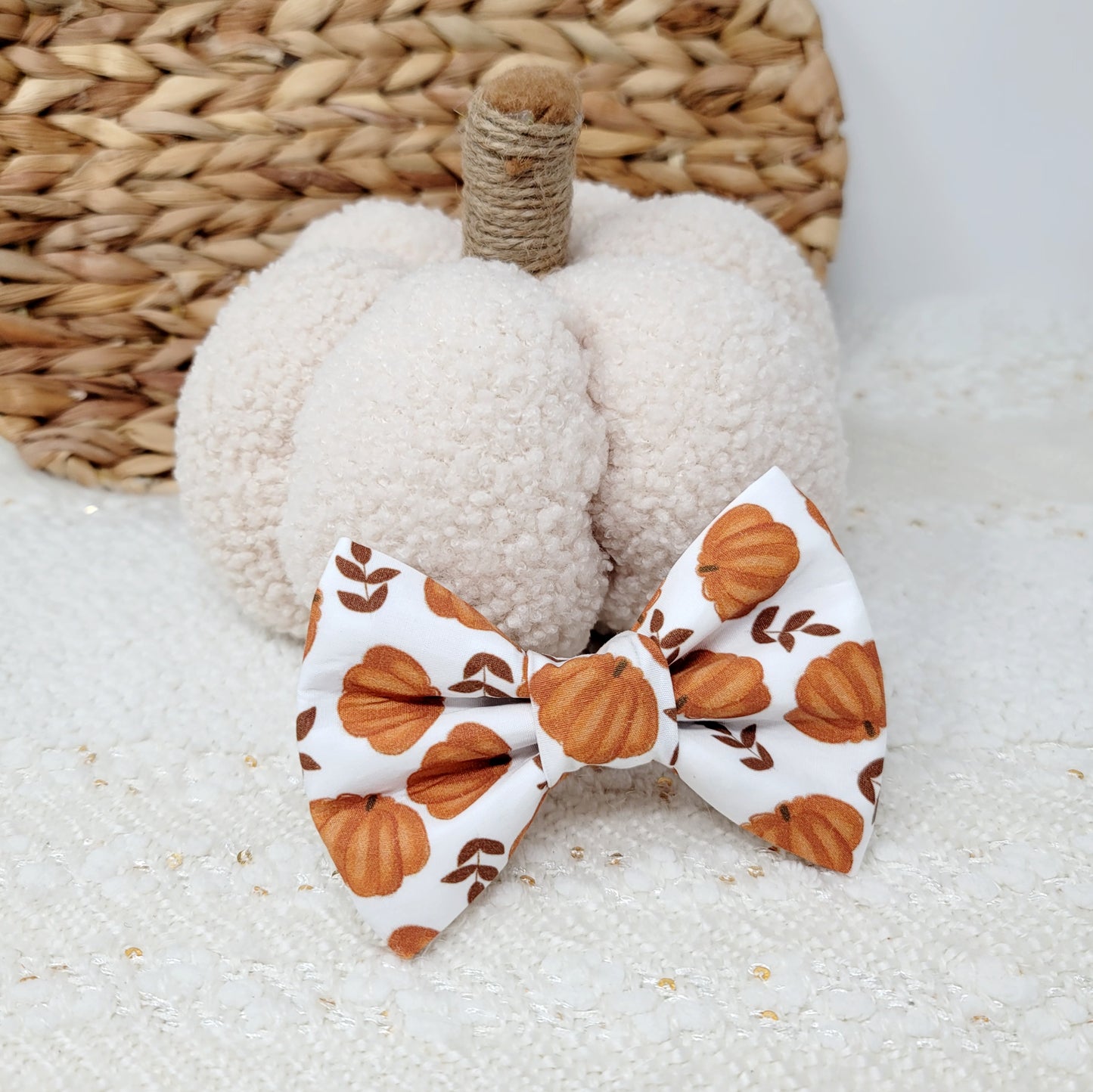 The Great Pumpkin Dog Bow Tie