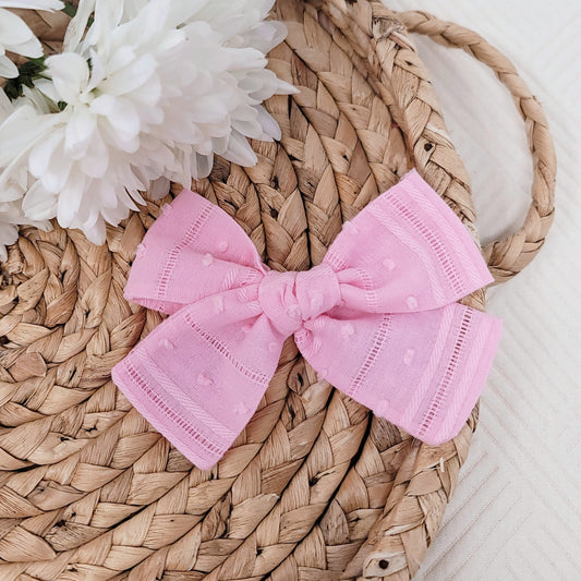 Pretty Pink Hair Bow