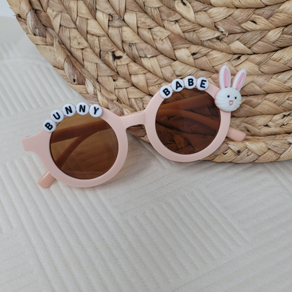 Bunny Babe Easter Beaded Sunglasses