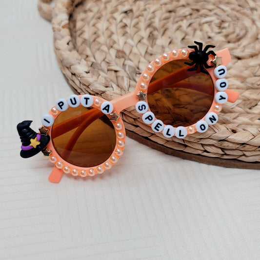 I Put a Spell On You Halloween Beaded Sunglasses