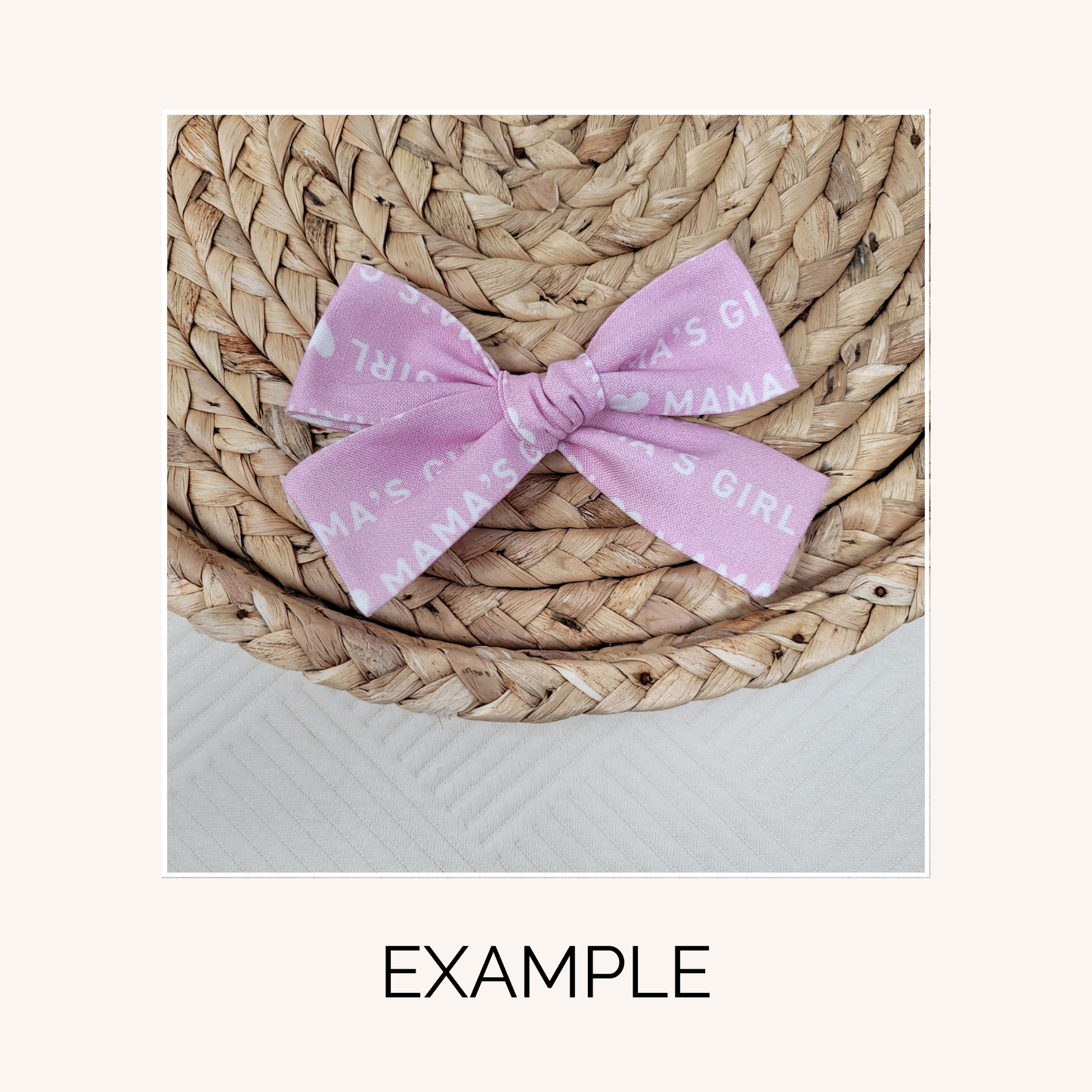 PRE ORDER Daddy's Girl Hair Bow
