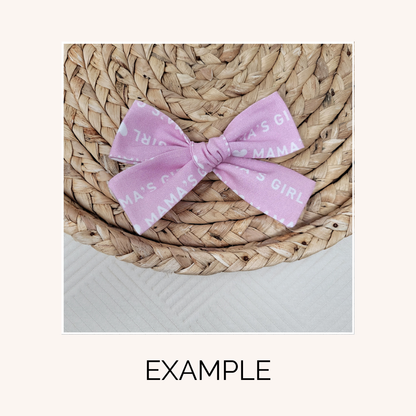 PRE ORDER Daddy's Girl Hair Bow