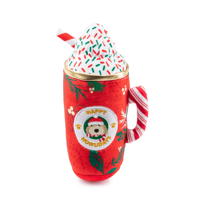 Howliday Cheer Mug Christmas Dog Toy