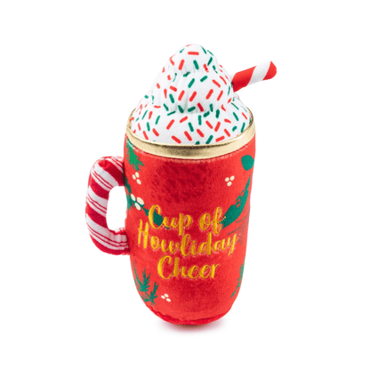 Howliday Cheer Mug Christmas Dog Toy