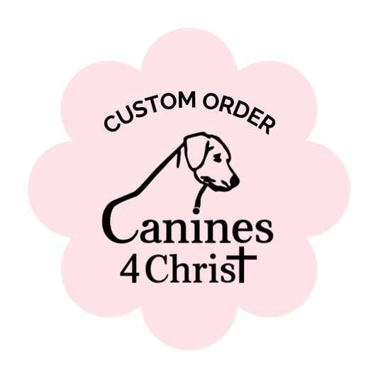 Custom Order - Canines 4 Christ Bandana