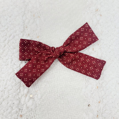 Cinnamon Spice Hair Bow