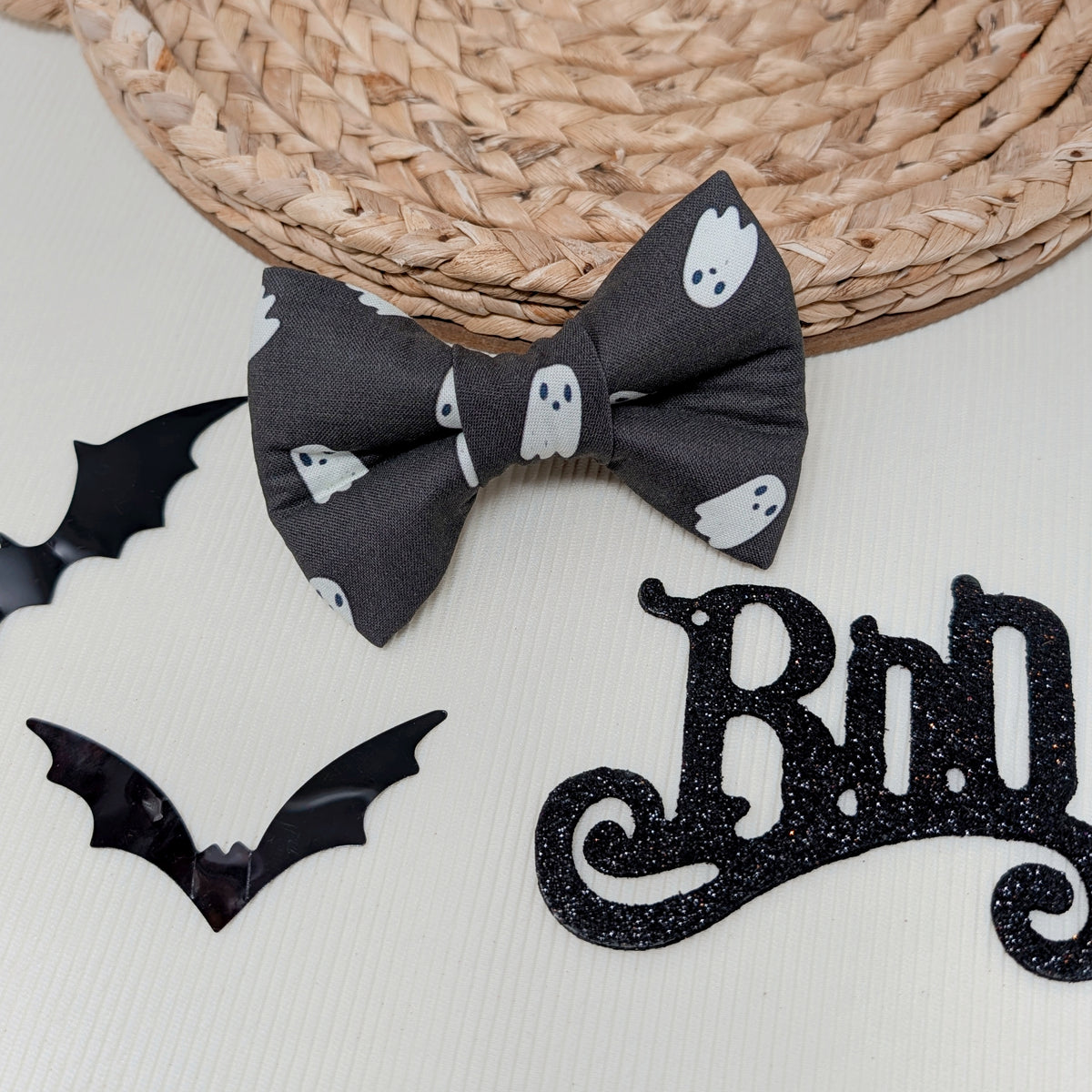 Ghost Dog Bow Tie