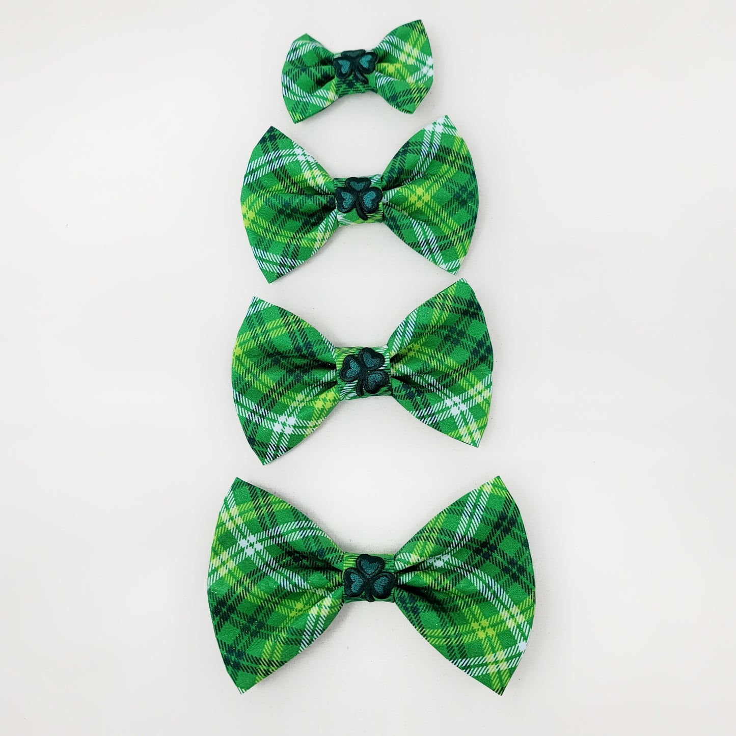 St. Patrick's Day Dog Bow Tie