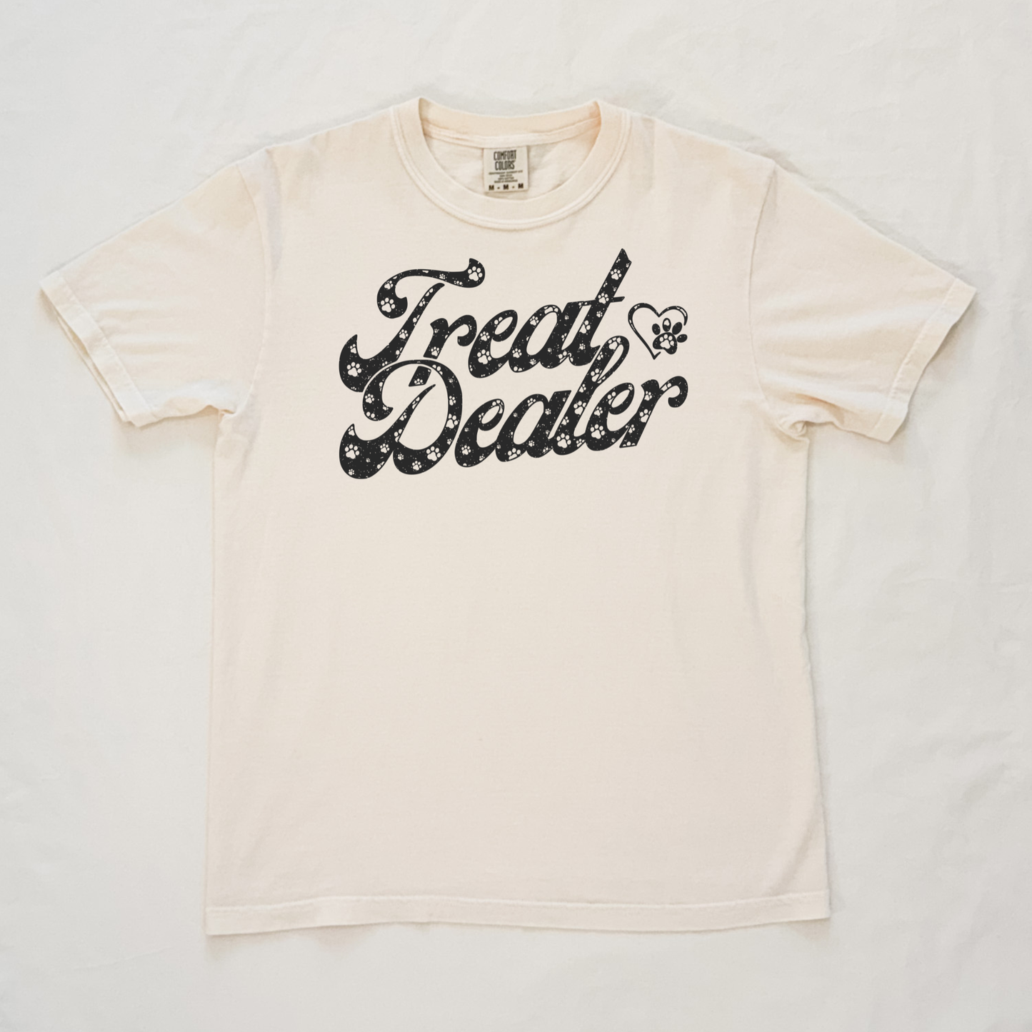 NEW Treat Dealer Dog Mom Comfort Colors Graphic Tee