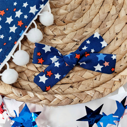 Star Spangled Hair Bow