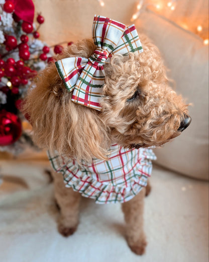 Christmas Plaid Saylor Hair Bow