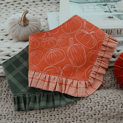 Pumpkin Dog Bandana