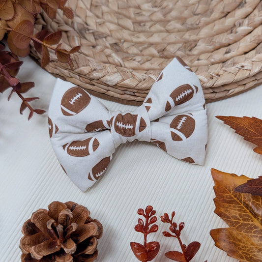 Football Dog Bow Tie
