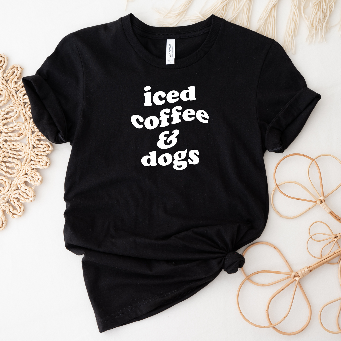 Iced Coffee & Dogs T-Shirt