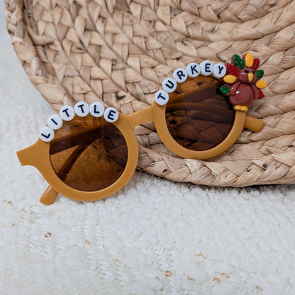 Sunglasses with 'Little Turkey' beads
