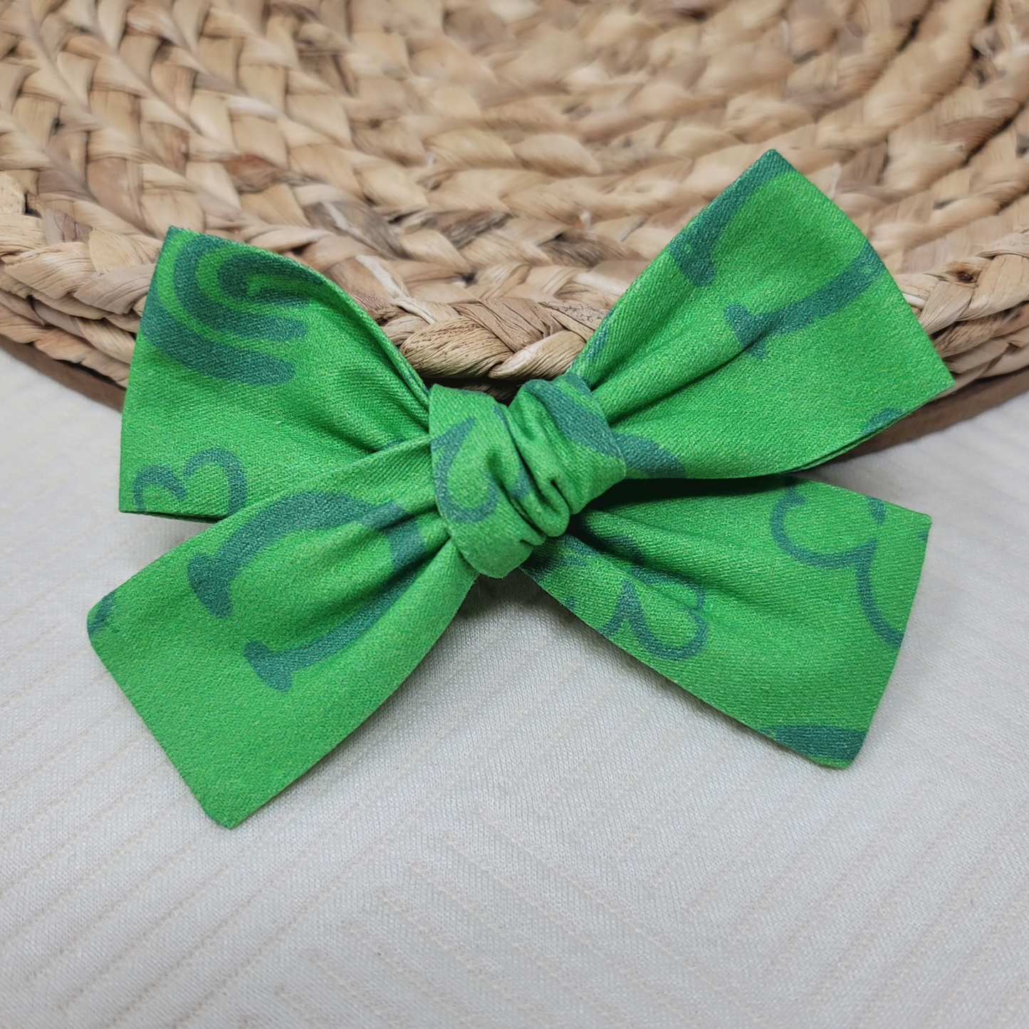 Lucky Charm Hair Bow