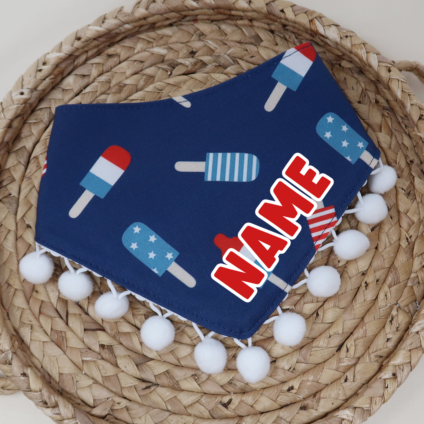 Patriotic Pops Dog Bandana