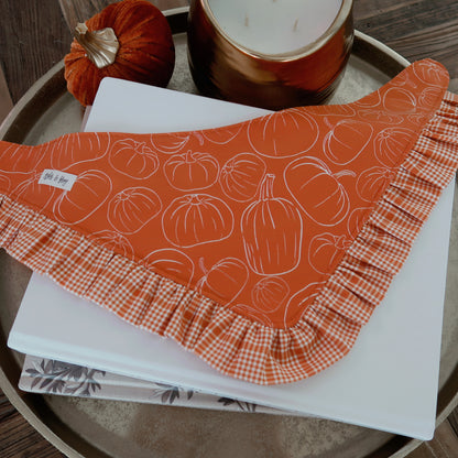 Pumpkin Dog Bandana