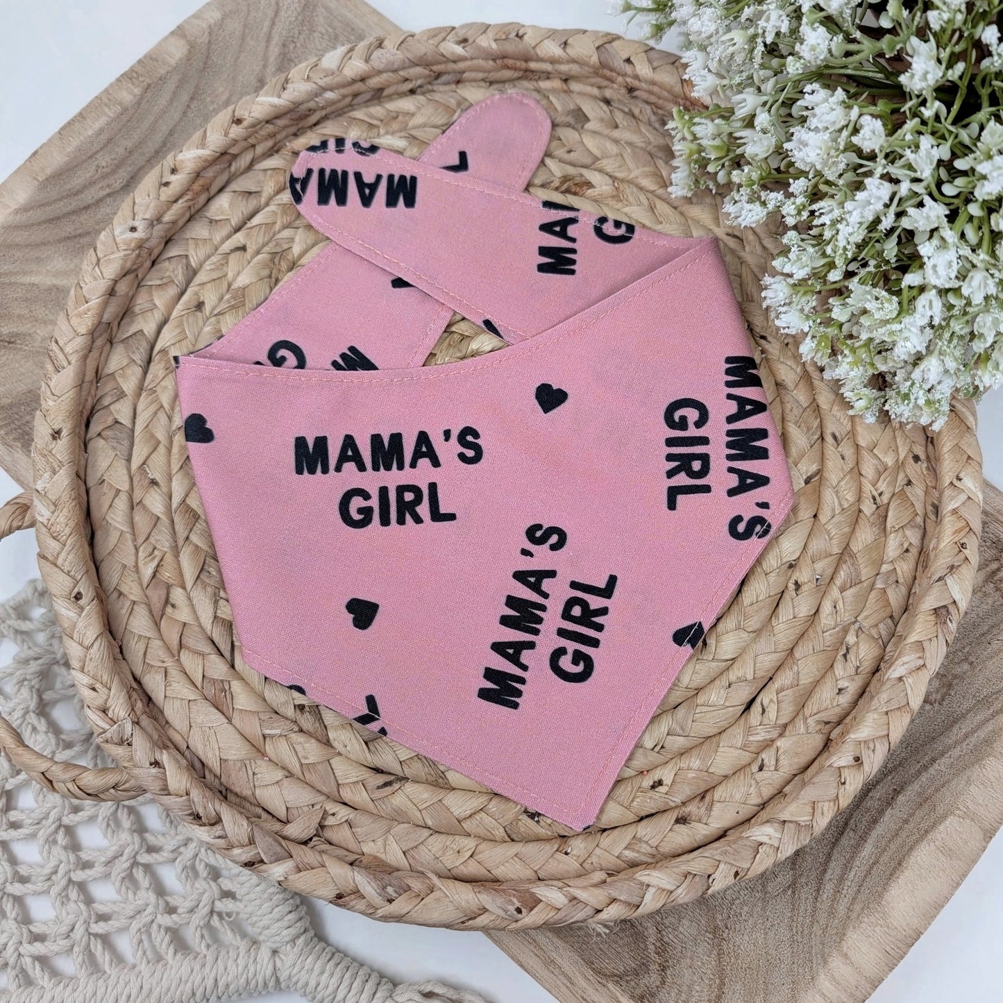 Mama's Girl Dog Bandana