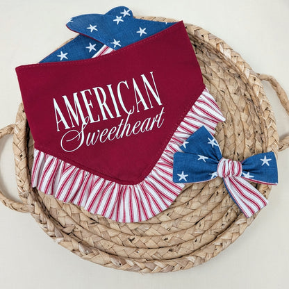 Stars and Stripes Hair Bow
