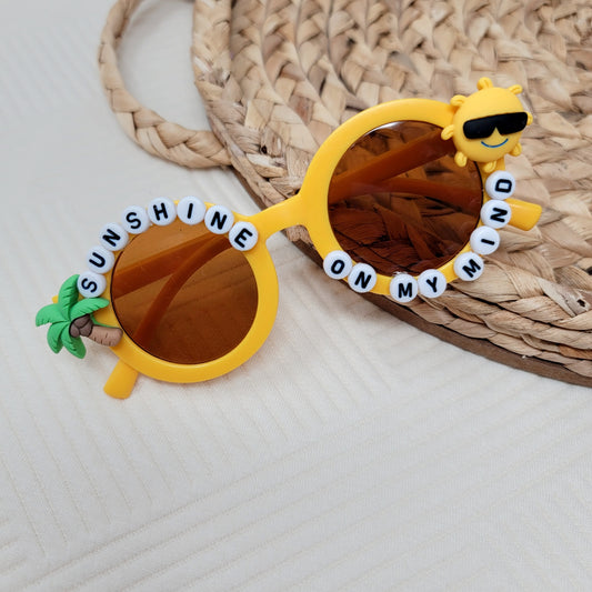 Sunshine On My Mind Beaded Sunglasses