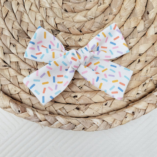 Sprinkle Sailor Hair Bow