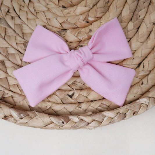 Light Pink Hair Bow