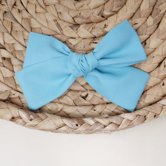 Light Blue Hair Bow