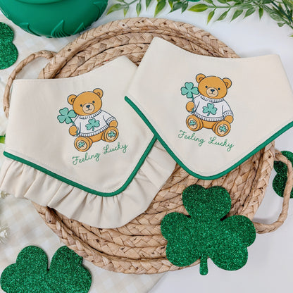 Feeling Lucky St. Patrick's Day Teddy Bear Dog Bandana