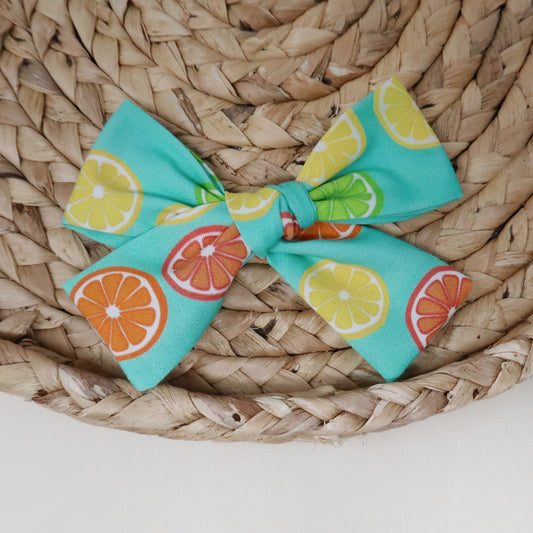 Citrus Hair Bow