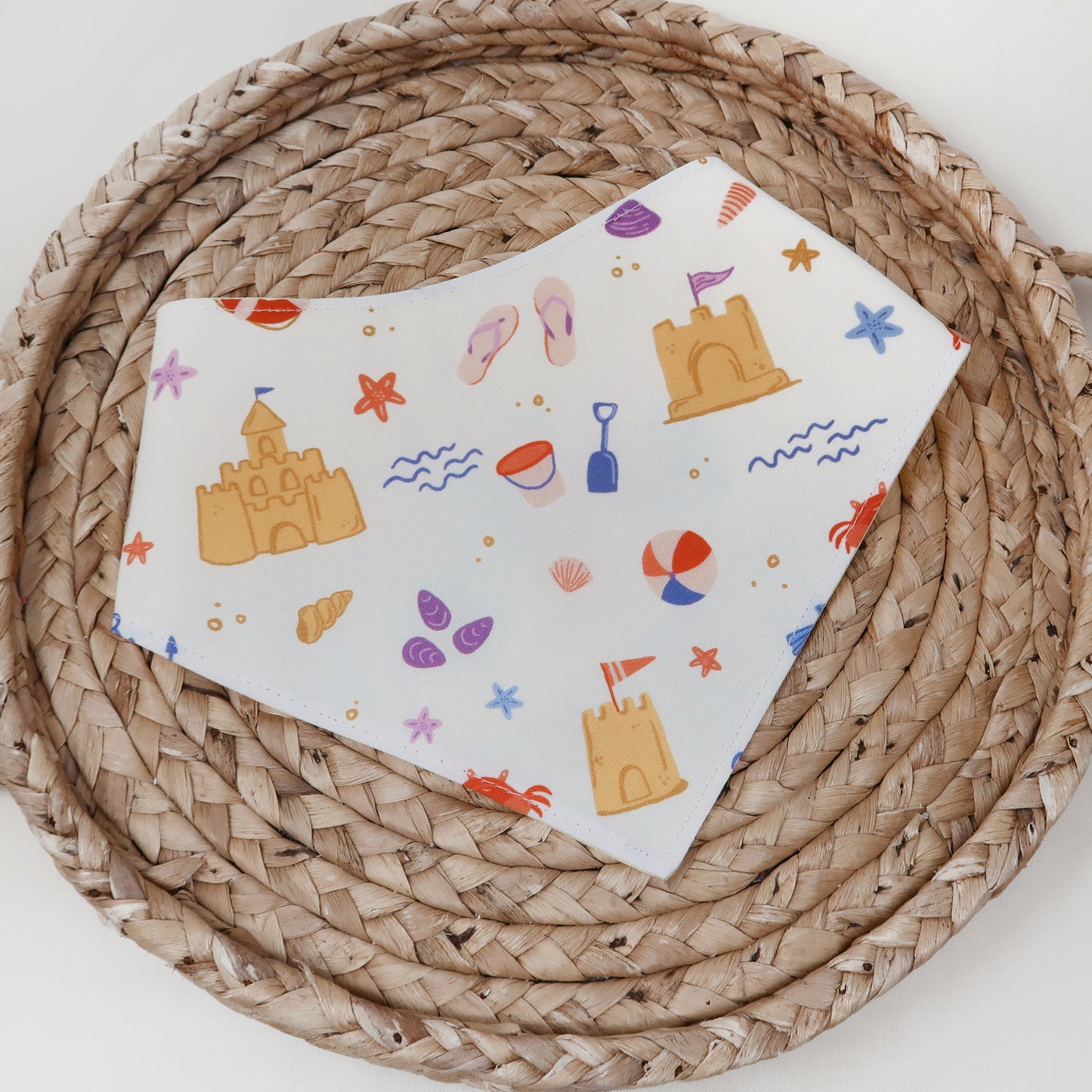 Meet Me At The Beach Dog Bandana