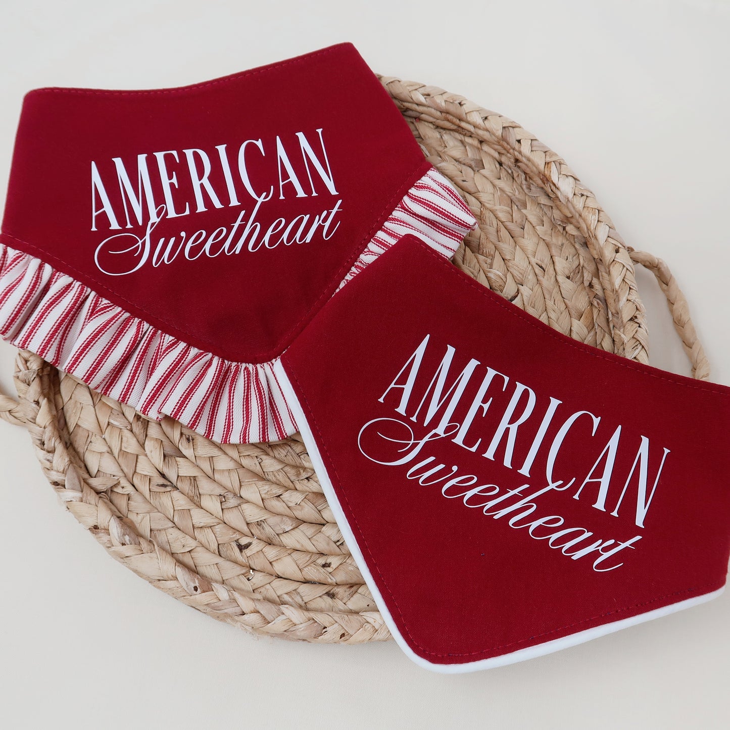 American Sweetheart Dog Bandana
