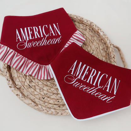 American Sweetheart Dog Bandana