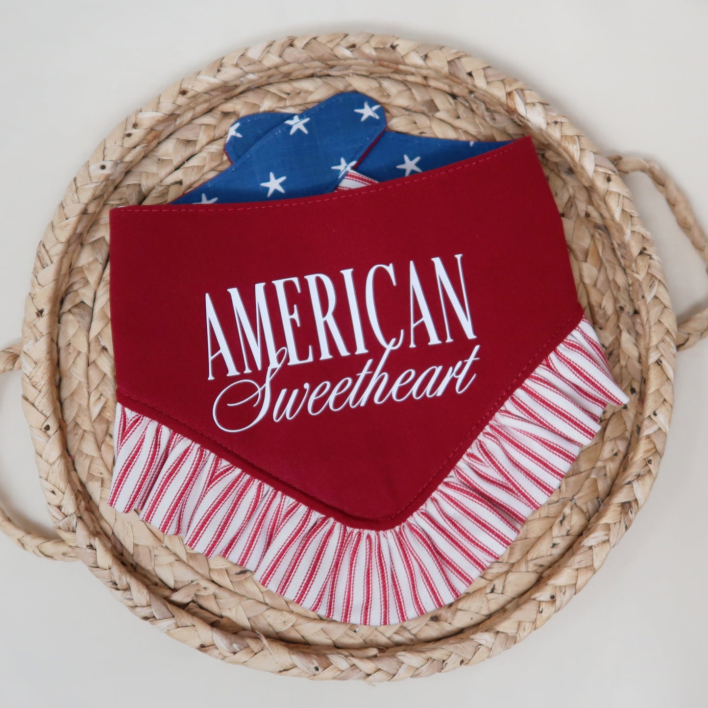 American Sweetheart Dog Bandana