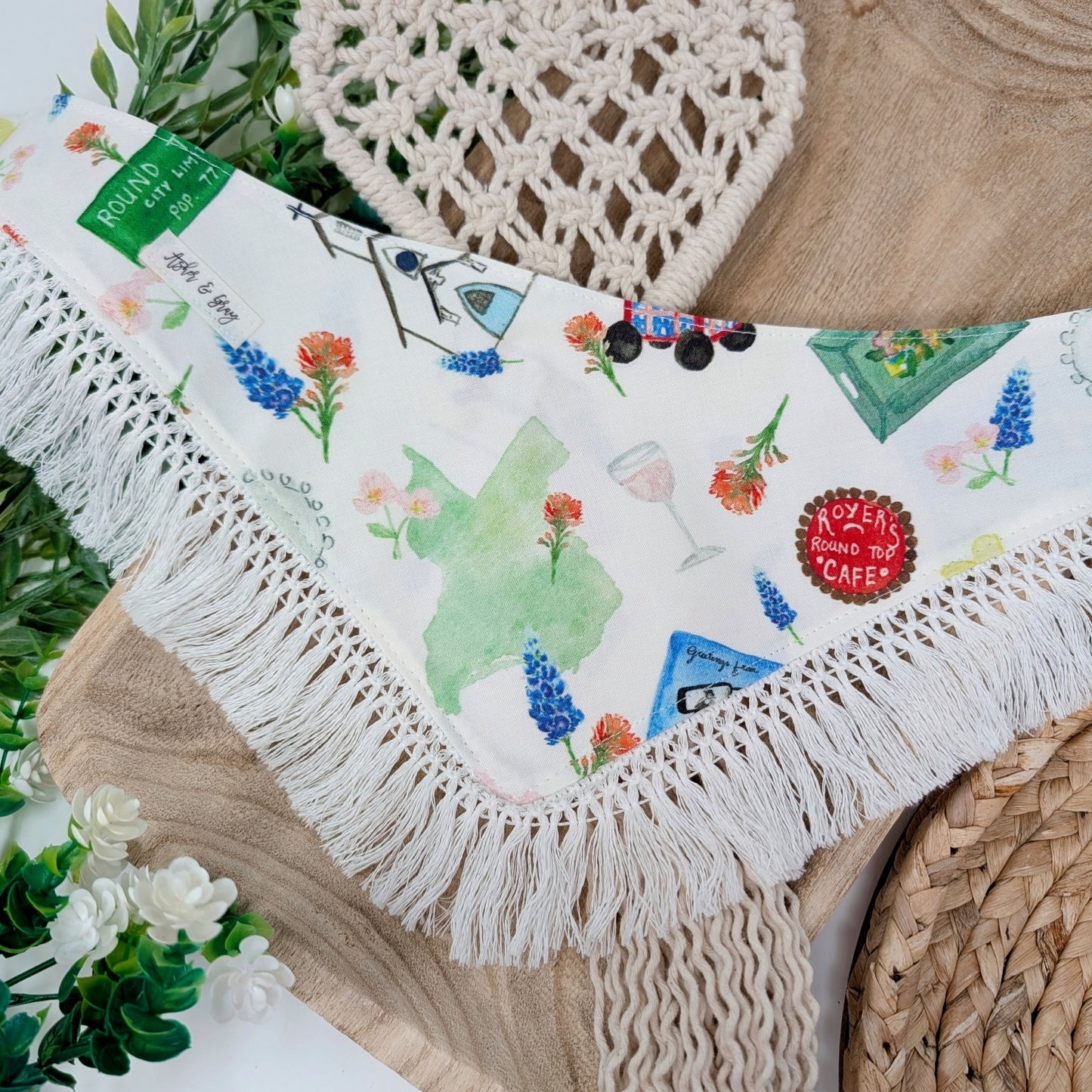 Roundtop Texas Dog Bandana