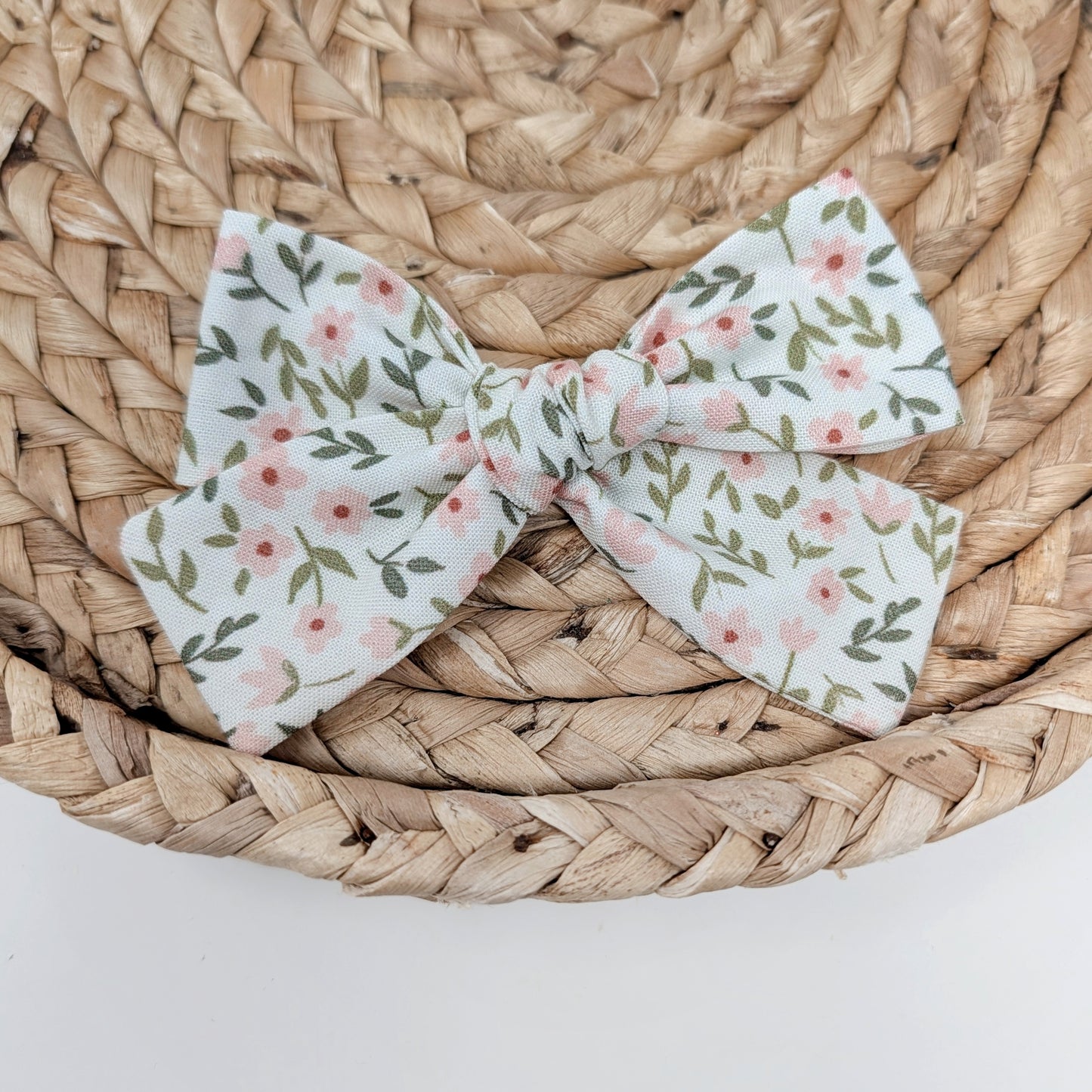 Ditsy Floral Hair Bow