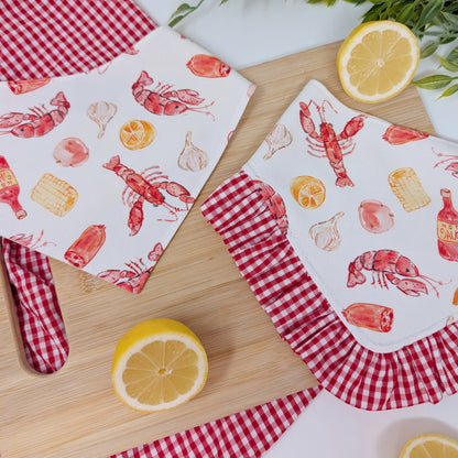 Crawfish Boil Dog Bandana