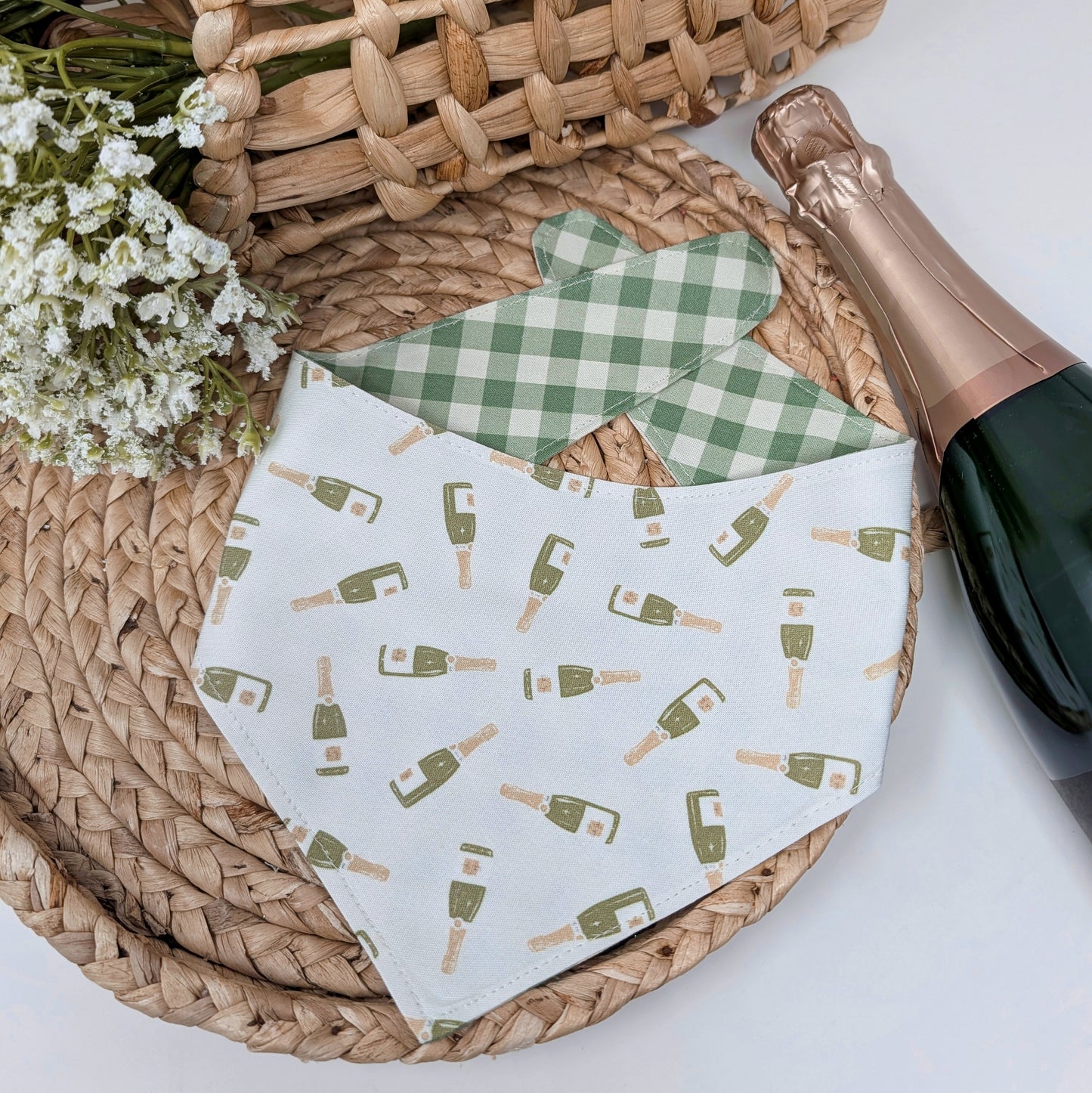 Champagne Dog Bandana