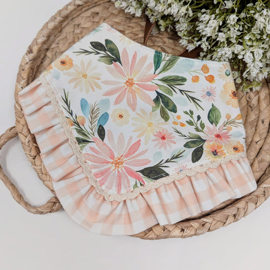 Watercolor Floral Dog Bandana