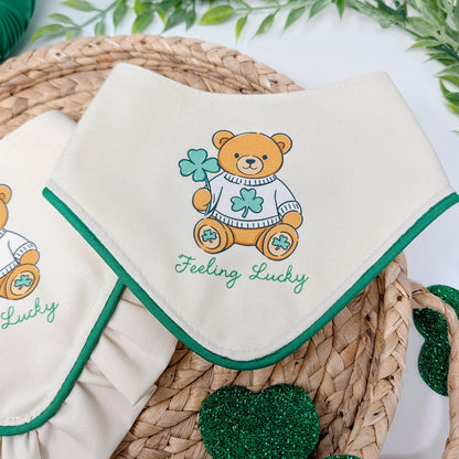 Feeling Lucky St. Patrick's Day Teddy Bear Dog Bandana