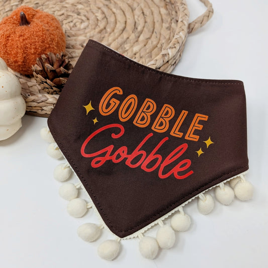 Gobble Gobble Turkey Dog Bandana