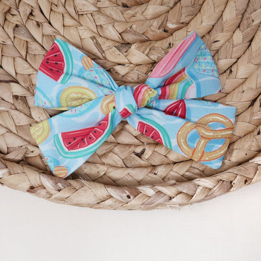Pool Float Hair Bow
