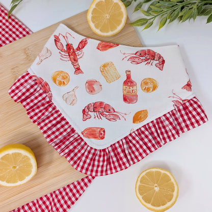 Crawfish Boil Dog Bandana