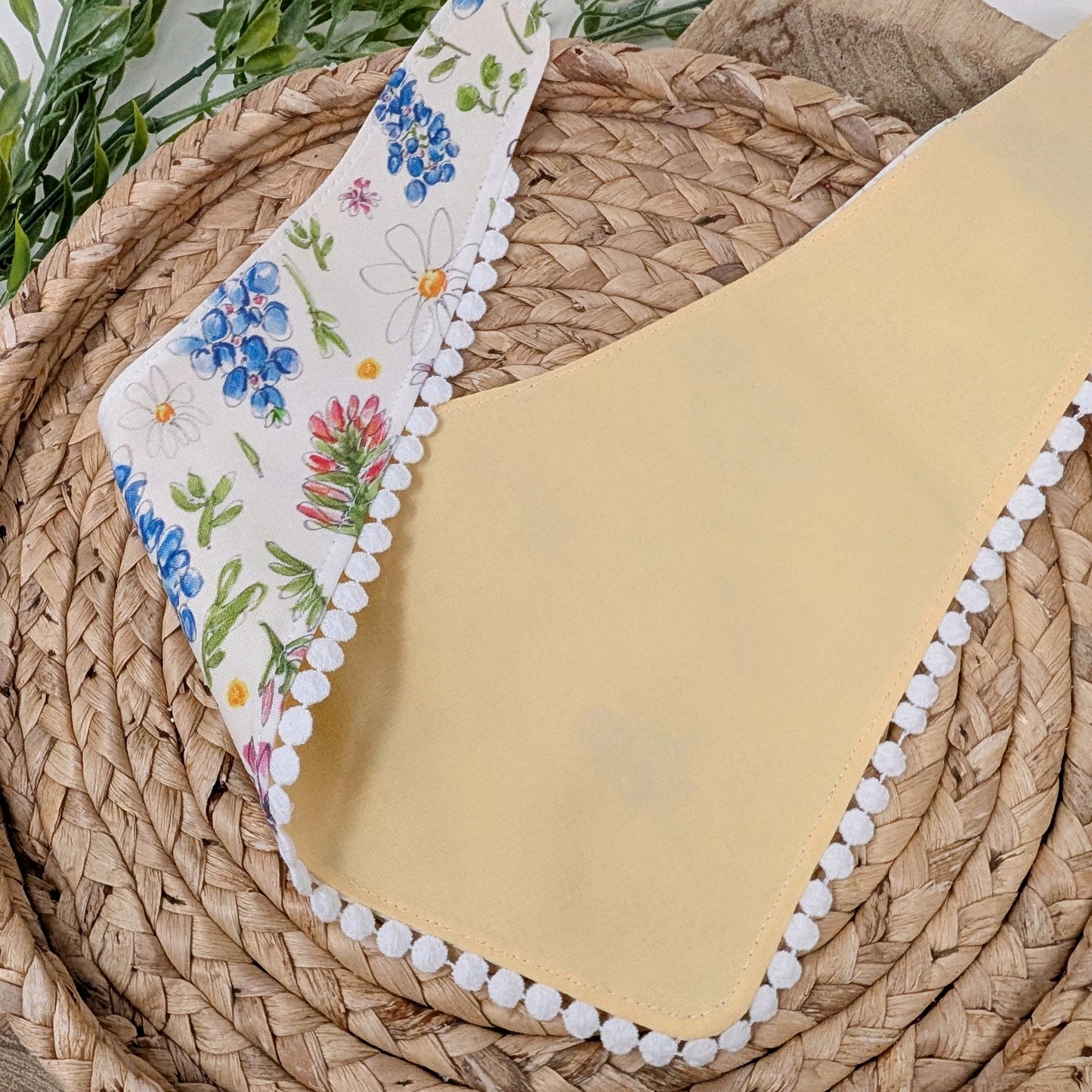 Bluebonnet and Wildflower Dog Bandana